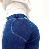 Legginsy jeans serce Legginsy a'la jeans